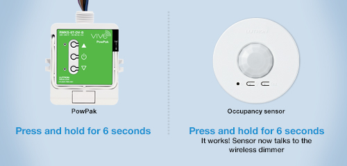 Push button setup