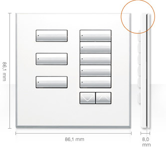 International Square - Frameless/Non-Insert